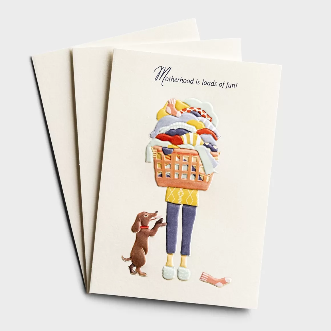 DaySpring Gifts for Friends | Hey Momma!>Hey Momma - Loads of Fun - 3 Greeting Cards