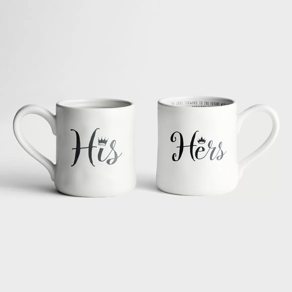 DaySpring Mugs & Drinkware | Gift Sets>His & Hers - Hand-Thrown Mug Set