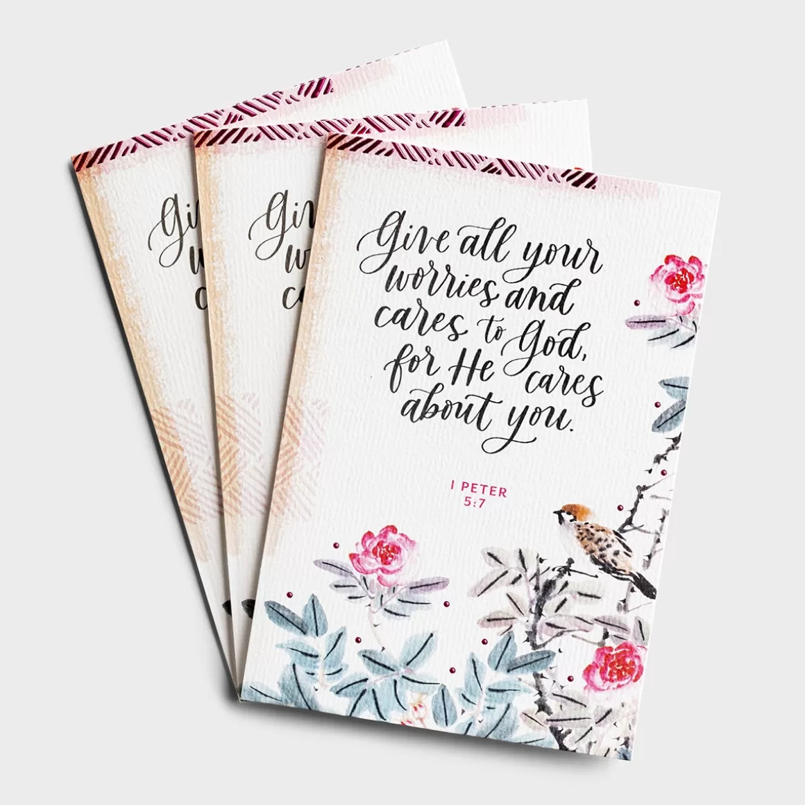 DaySpring Difficult Times | Praying for You - Difficult Times>Holley Gerth - Always in God's Care - 3 Premium Cards