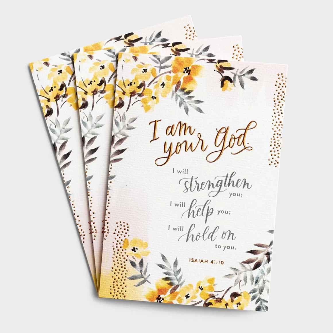 DaySpring Difficult Times | Praying for You - Difficult Times>Holley Gerth - God Cares - 3 Premium Cards