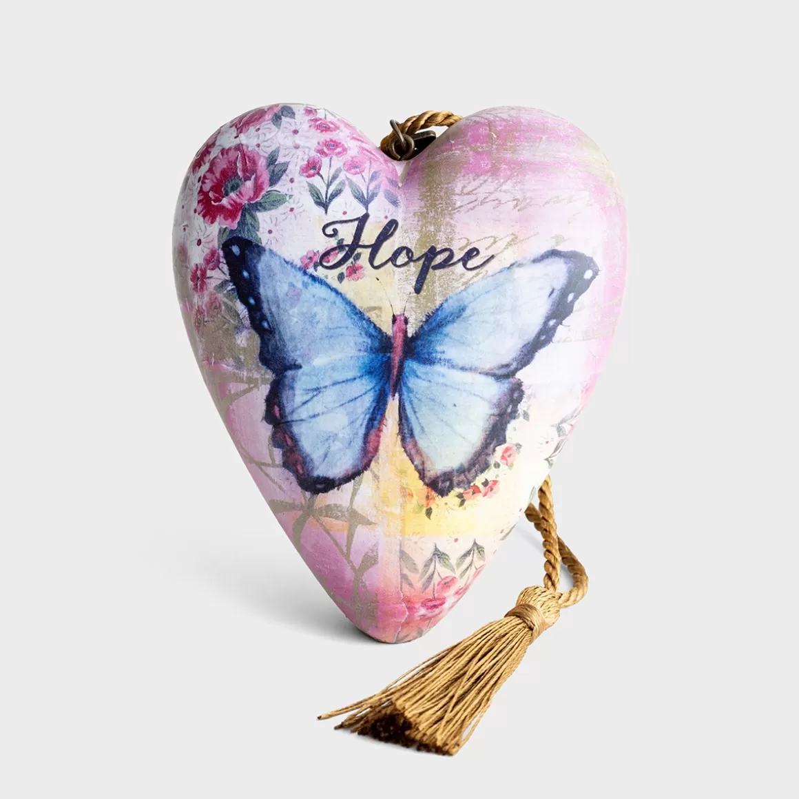 DaySpring Office & Desktop | Thinking of You>Hope - Art Heart Sculpture