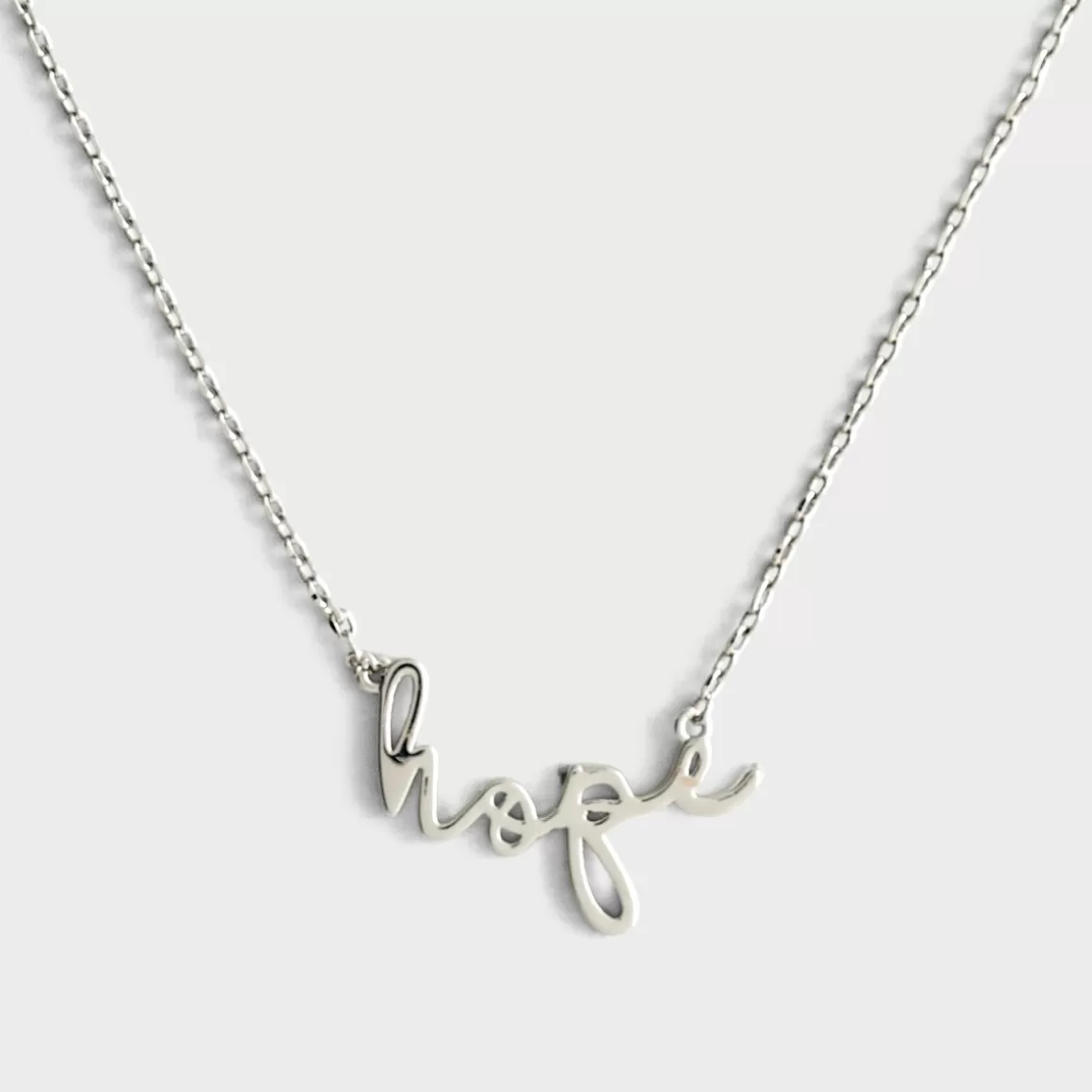 DaySpring Jewelry>Hope - Silver Necklace