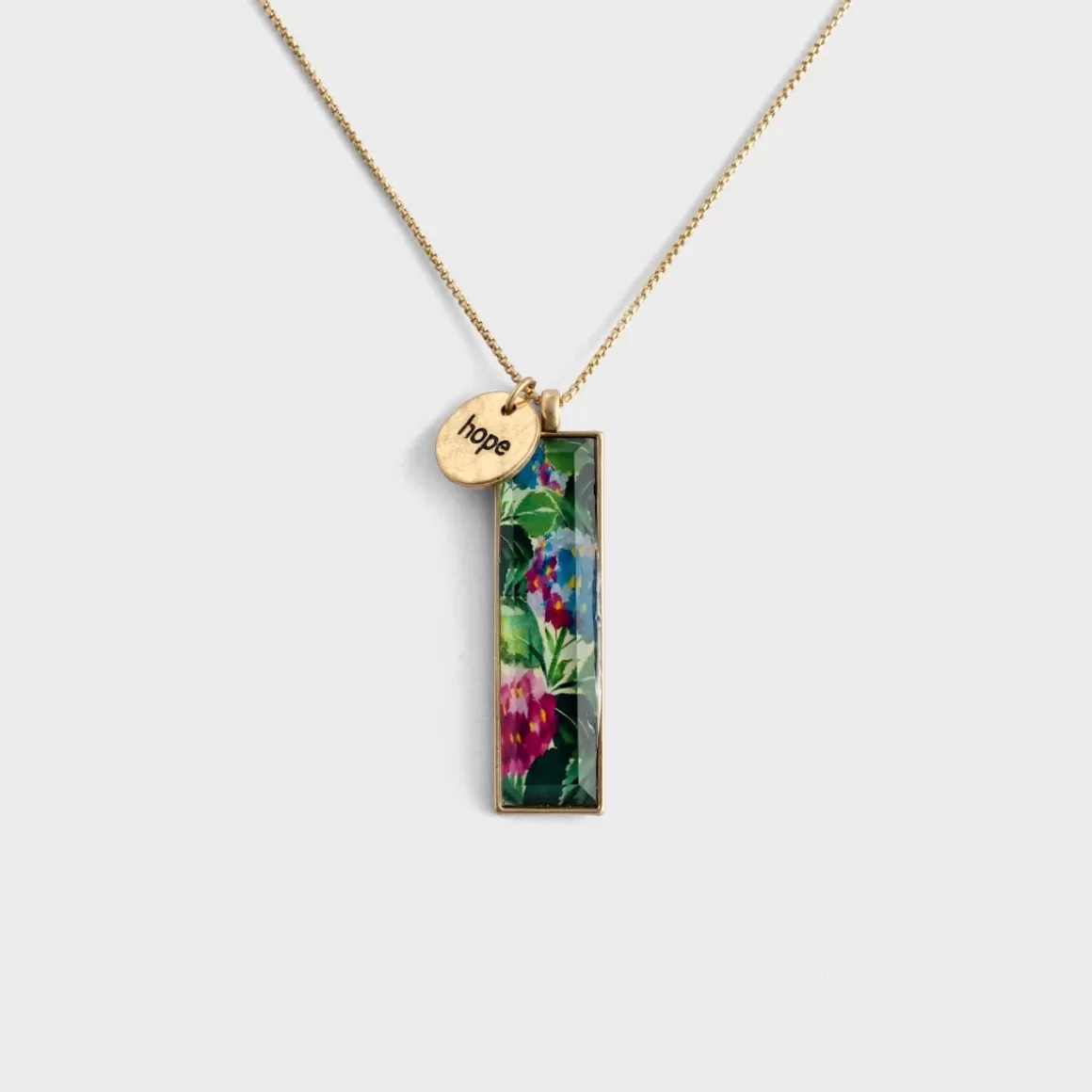 DaySpring Jewelry>Hydrangea - Hope - ArtLifting Necklace