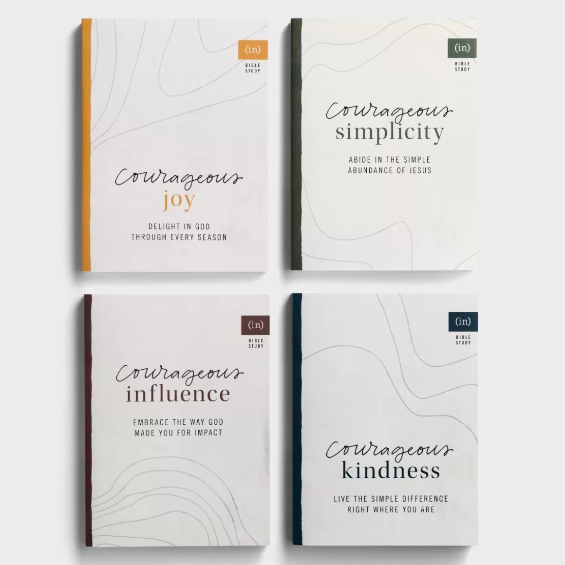 DaySpring Books | Gift Sets>(in)courage - Courageous Bible Study Series - Set of 4