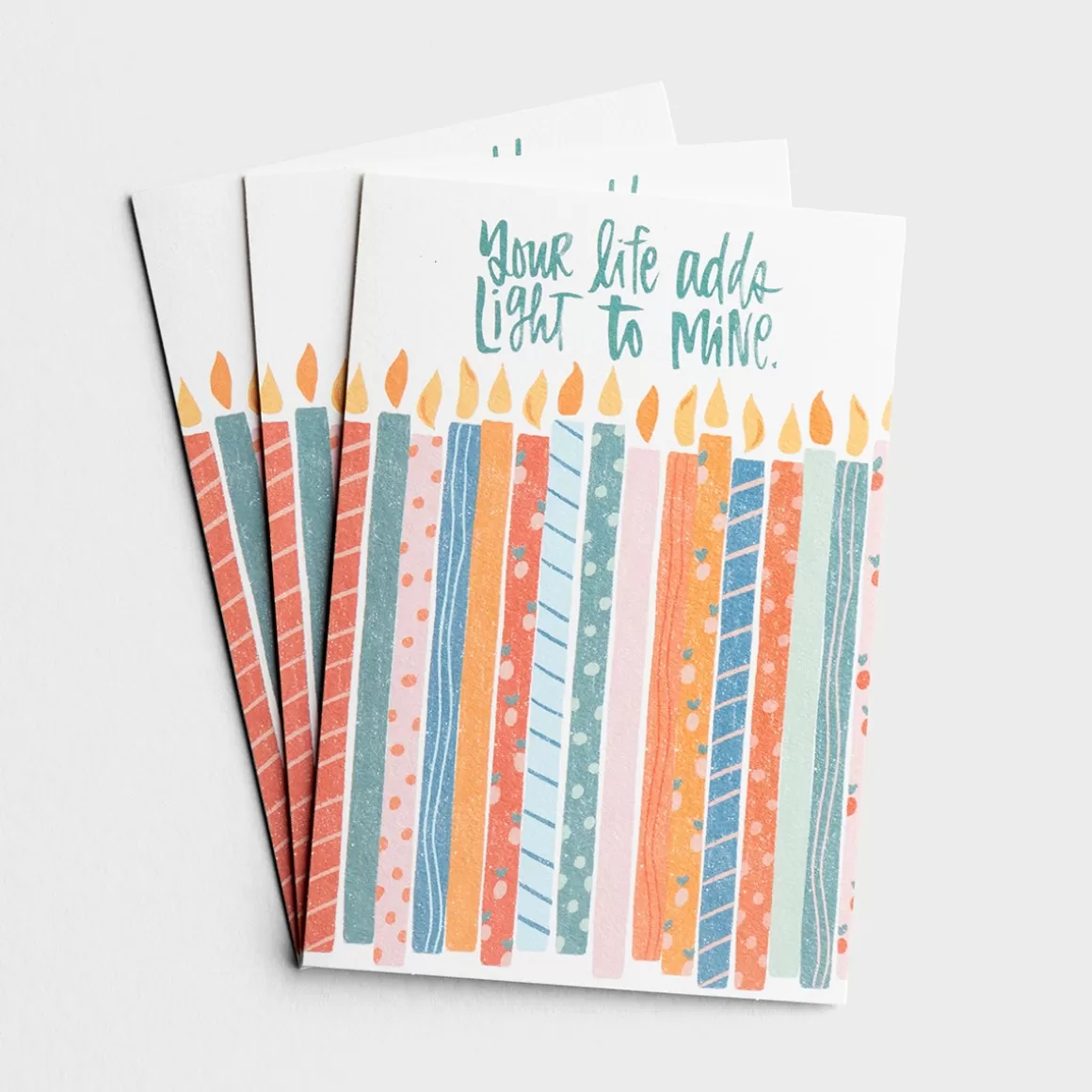 DaySpring Katygirl by Katy Fults | Birthday>Katygirl - Birthday - Your Life Adds Light - 3 Premium Cards