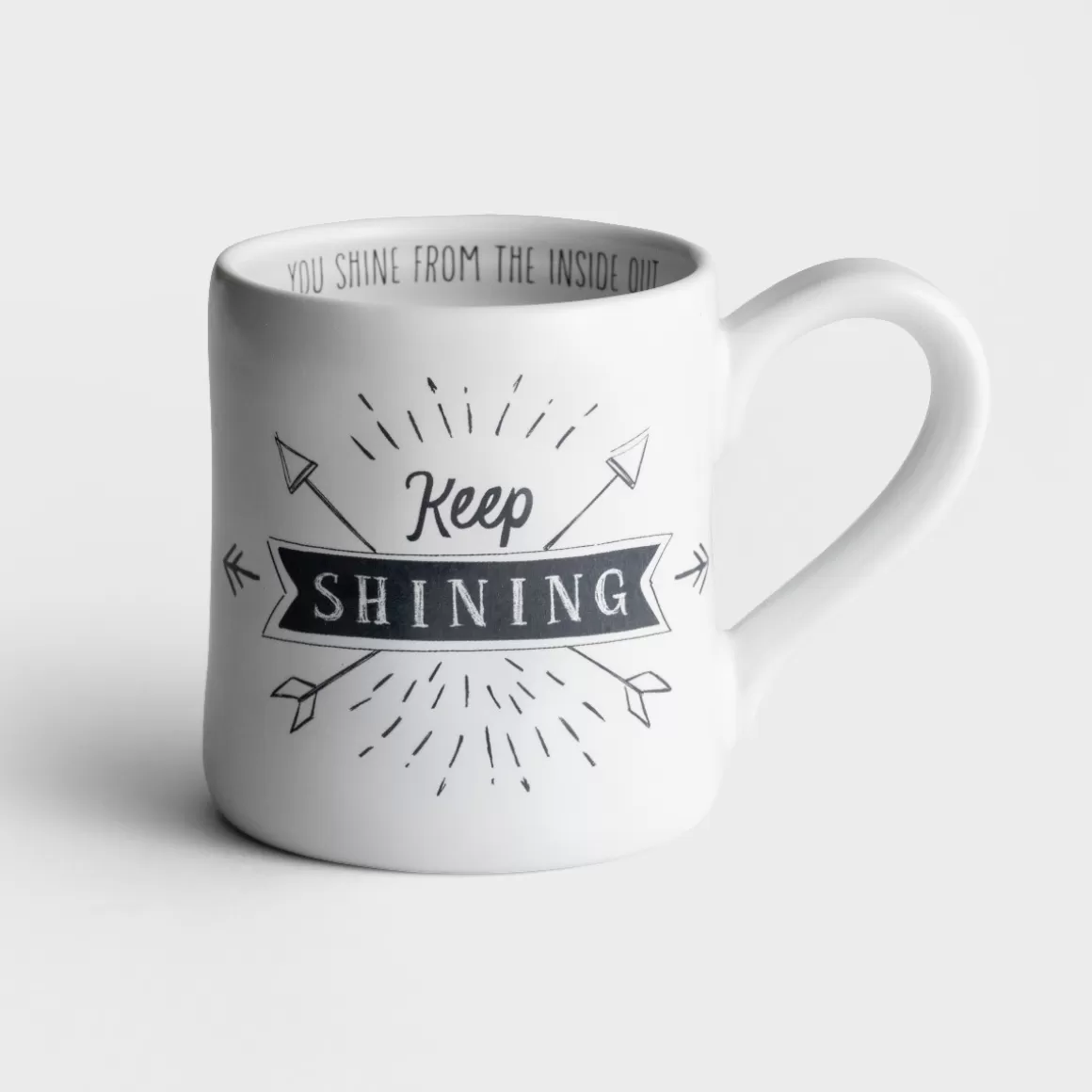 DaySpring Mugs & Drinkware | Gifts for Coworkers>Keep Shining - Hand-Thrown Mug