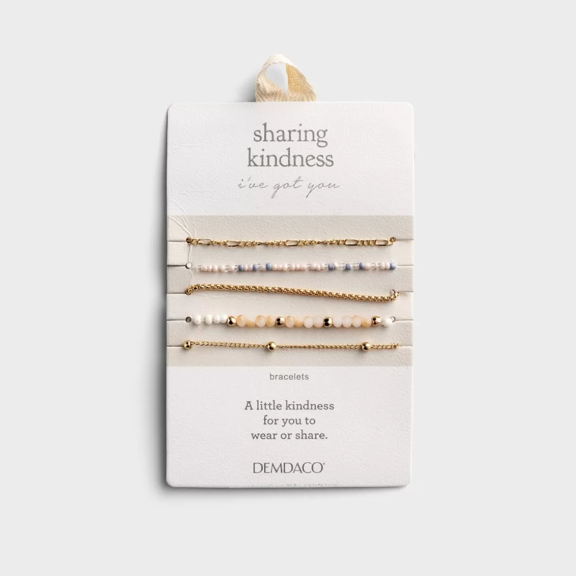 DaySpring Gifts for Her | Jewelry>Kindness Rose Gold Bracelet Set