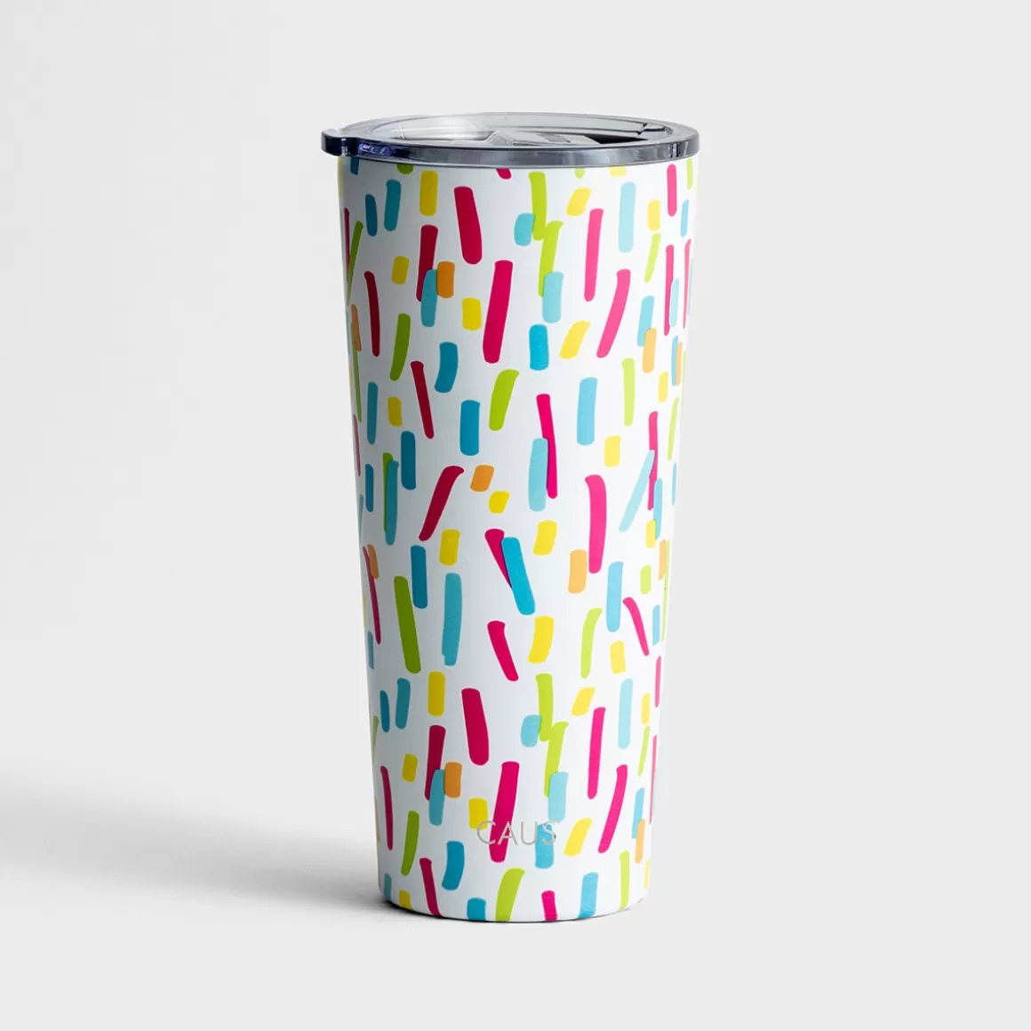 DaySpring Mugs & Drinkware | Mugs & Drinkware>Large Stainless Steel Tumbler 24oz - Paint Splash