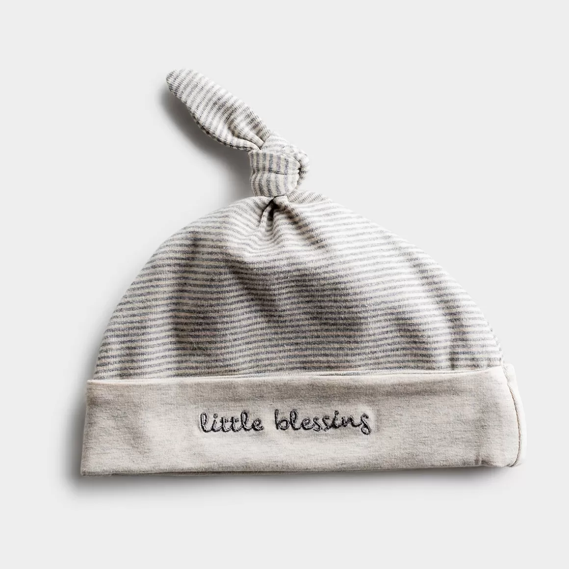 DaySpring Gifts for Kids>Little Blessing - Gray Baby Cap