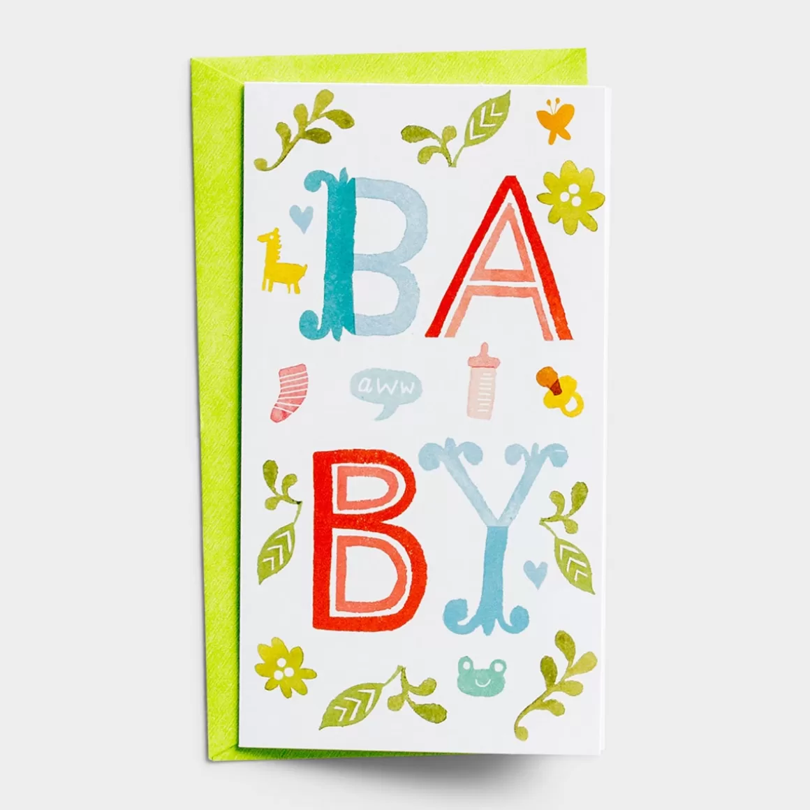 DaySpring Baby Celebrations | Little Inspirations>Little Inspirations - Baby Congratulations - 6 Cards Per Pack