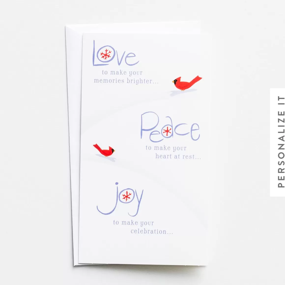 DaySpring Little Inspirations>Little Inspirations - Love, Peace, Joy - 16 Christmas Boxed Cards