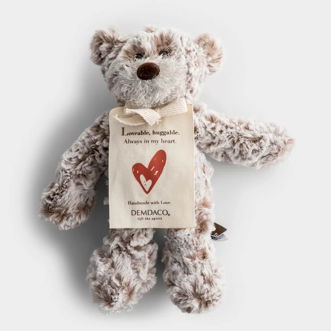 DaySpring Gifts for Kids | Difficult Times>Loveable, Huggable - Mini Plush Giving Bear