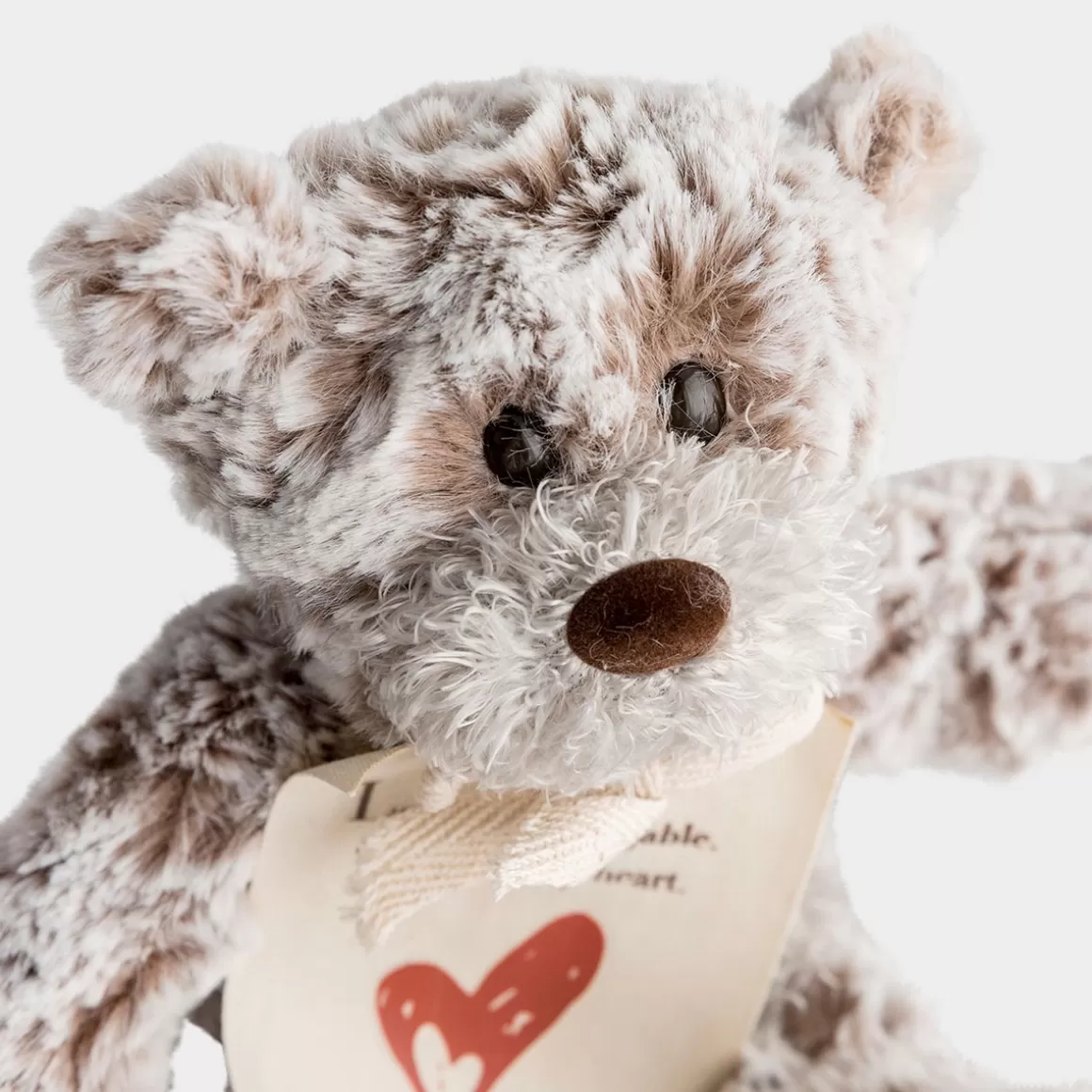 DaySpring Gifts for Kids | Difficult Times>Loveable, Huggable - Mini Plush Giving Bear