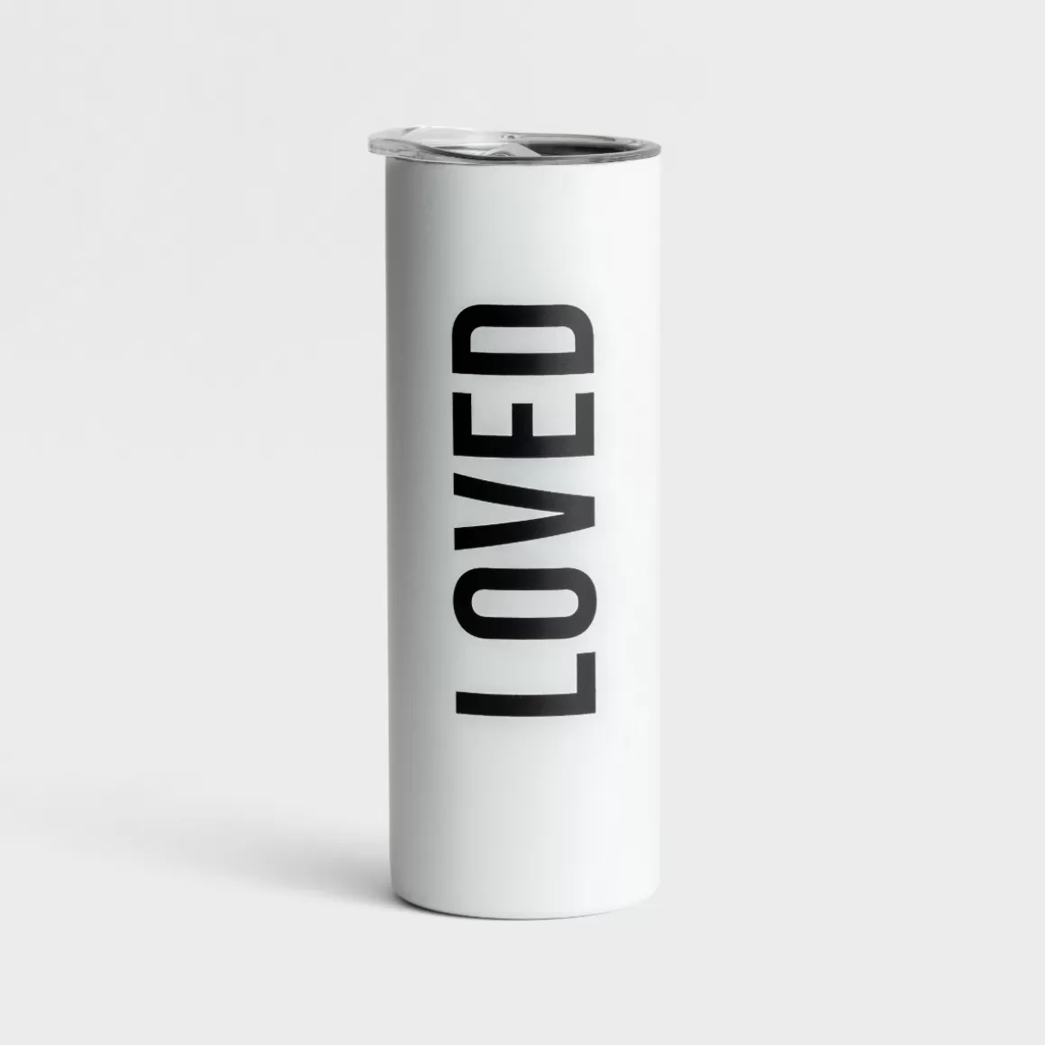 DaySpring Mugs & Drinkware | Mugs & Drinkware>Loved - Skinny Stainless Tumbler