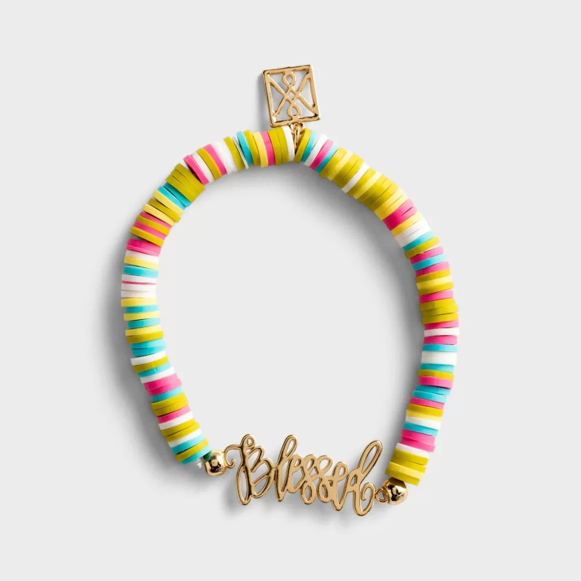 DaySpring Jewelry>Maghon Taylor - Blessed - Beaded Bracelet, Multi