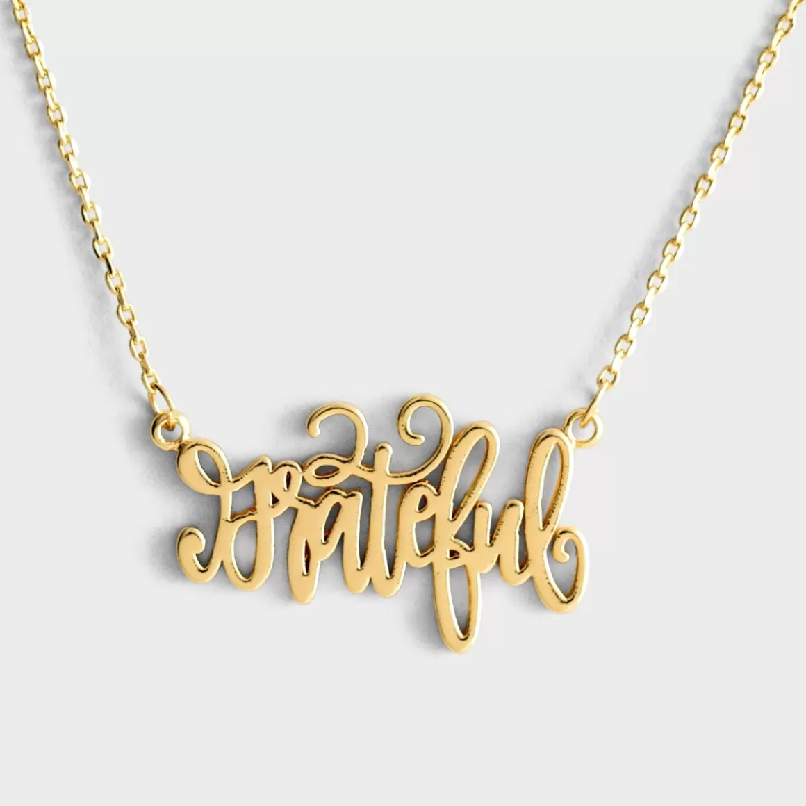 DaySpring Jewelry>Maghon Taylor - Grateful - Gold Necklace