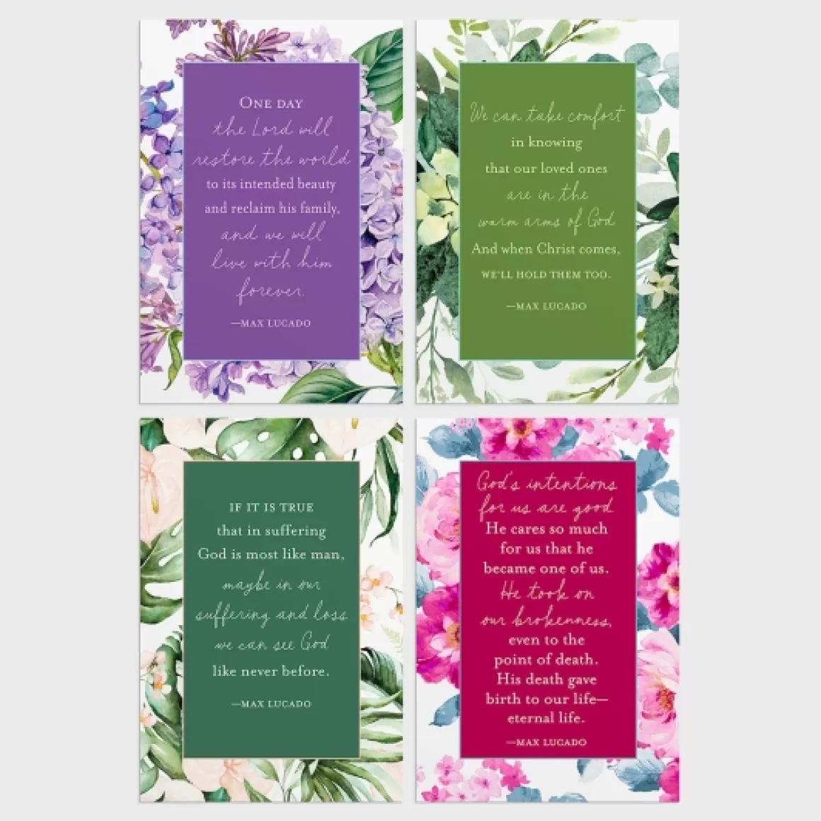 DaySpring Boxed Cards | Sympathy>Max Lucado - Sympathy - 12 Boxed Cards