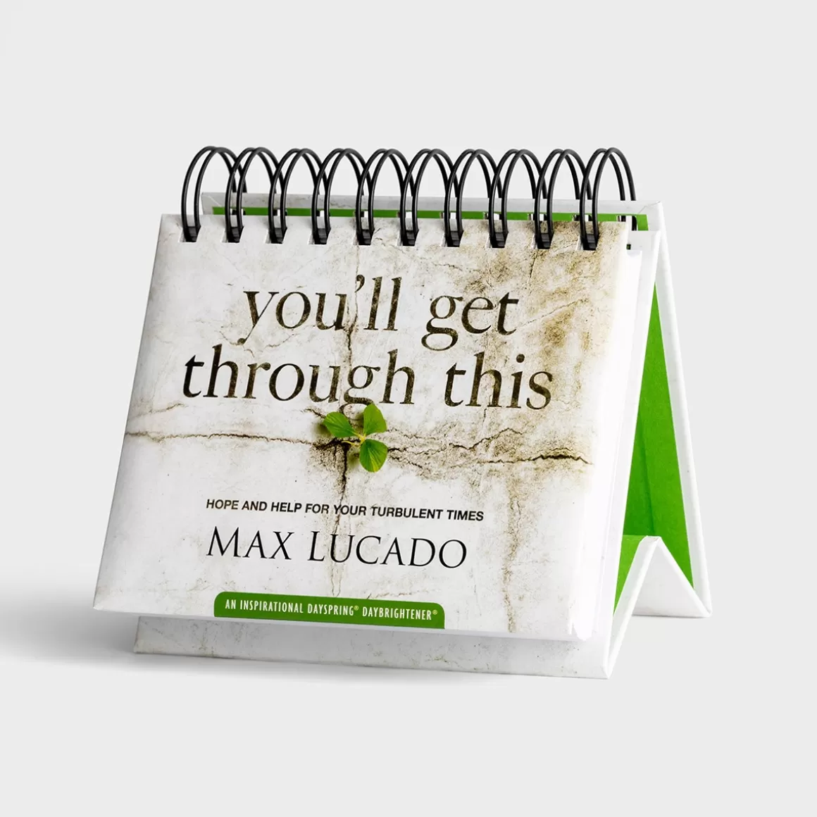 DaySpring DayBrighteners | Difficult Times>Max Lucado - You'll Get Through This - Perpetual Calendar