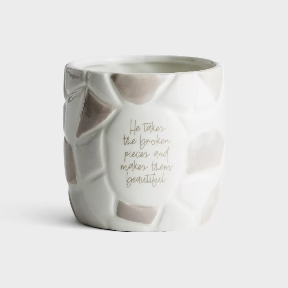 DaySpring Difficult Times>Mended Soul - Ceramic Planter