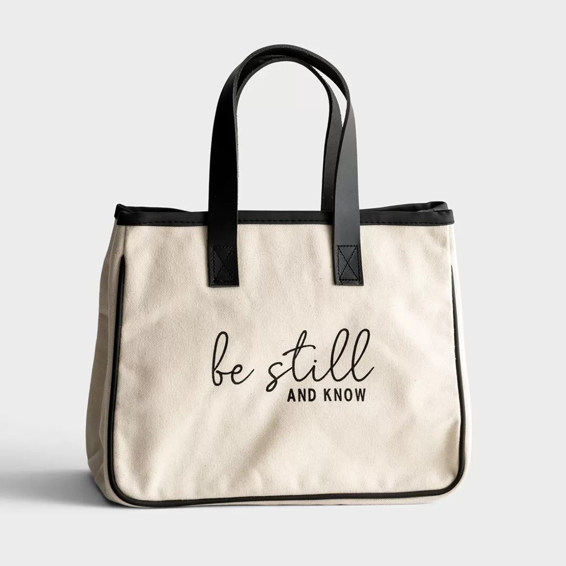 DaySpring Totes, Bags, & More>Mini Canvas Tote Bag - Be Still & Know