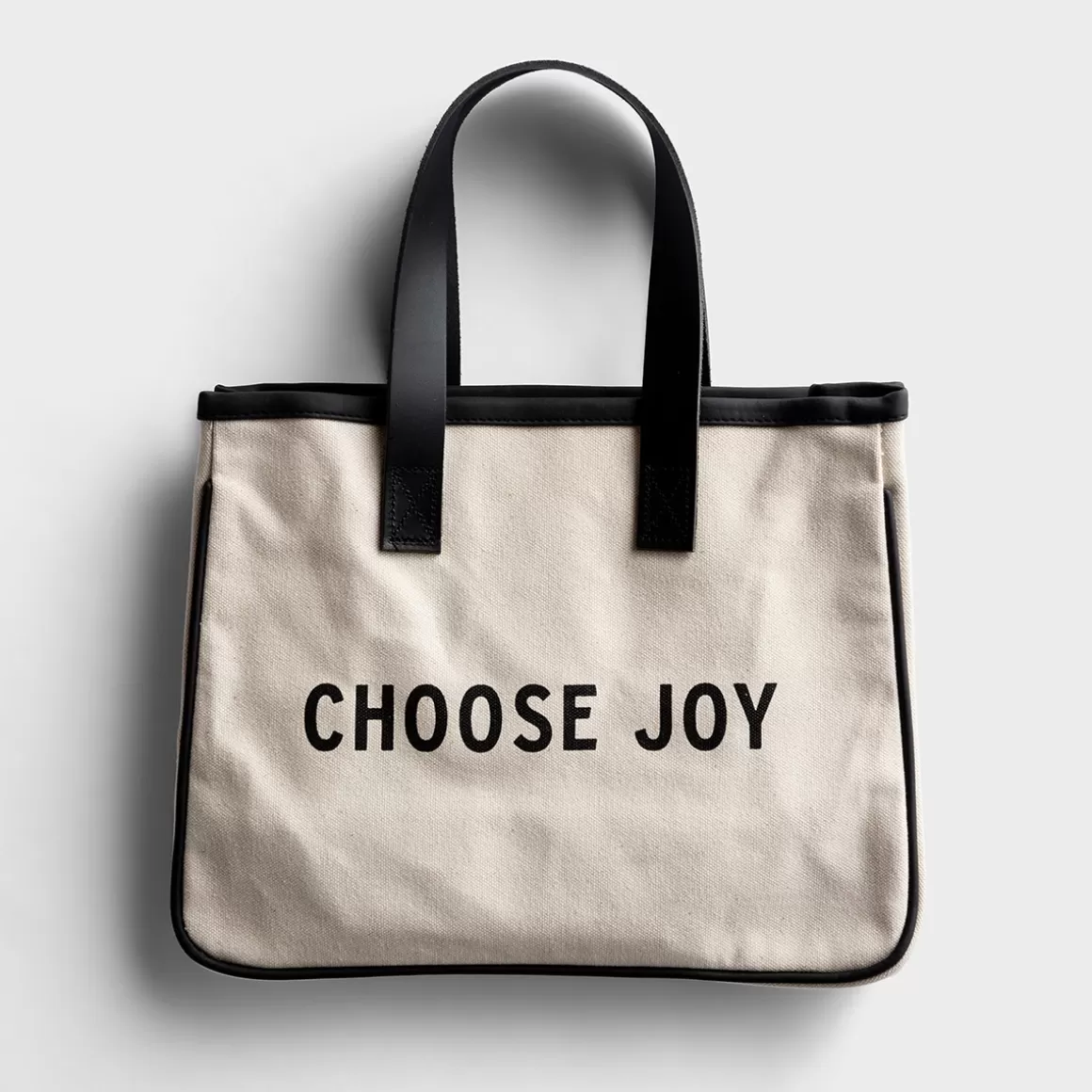 DaySpring Totes, Bags, & More>Mini Canvas Tote Bag - Choose Joy