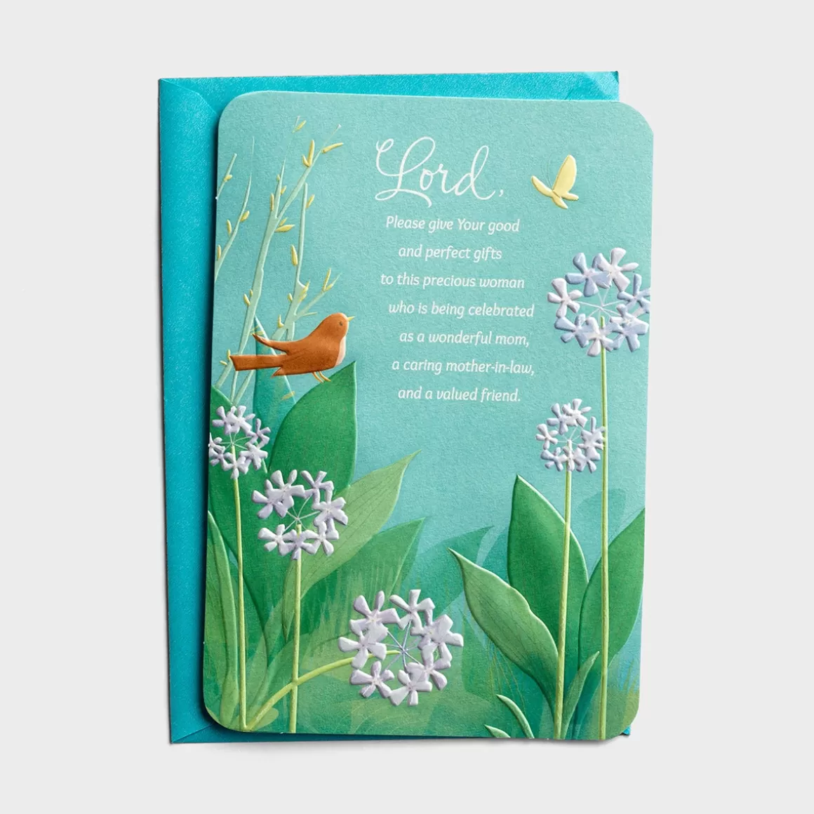 DaySpring Greeting Cards>Mother's Day - Caring Mother-in-Law - 1 Greeting Card