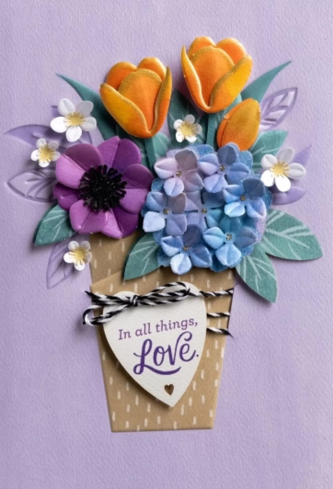 DaySpring Mother's Day>Mother's Day - In all things, Love - 1 Premium Card