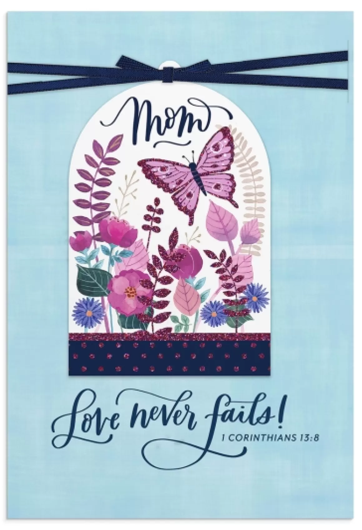 DaySpring Mother's Day>Mother's Day - Mom - Love Never Fails - 1 Greeting Card