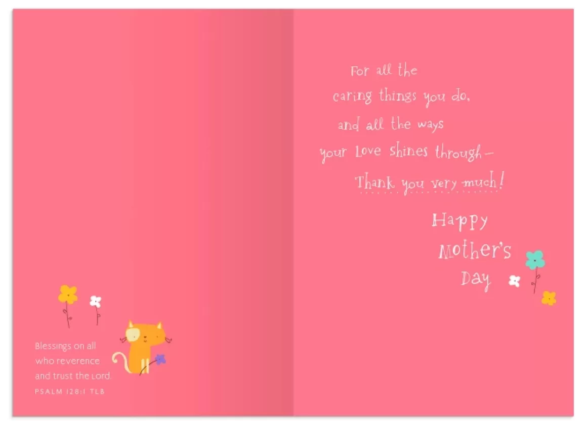 DaySpring Mother's Day>Mother's Day - Mom - Love You Always - 1 Greeting Card