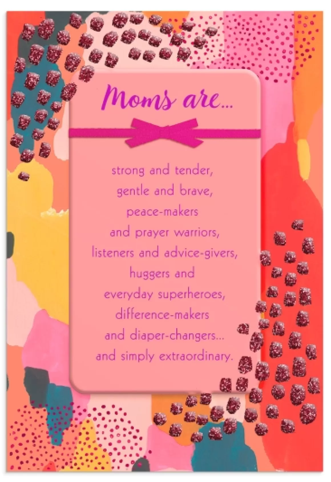 DaySpring Mother's Day>Mother's Day - Moms Are - 1 Greeting Card