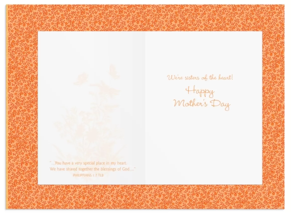 DaySpring Greeting Cards>Mother's Day - Sisters of the Heart - 1 Greeting Card