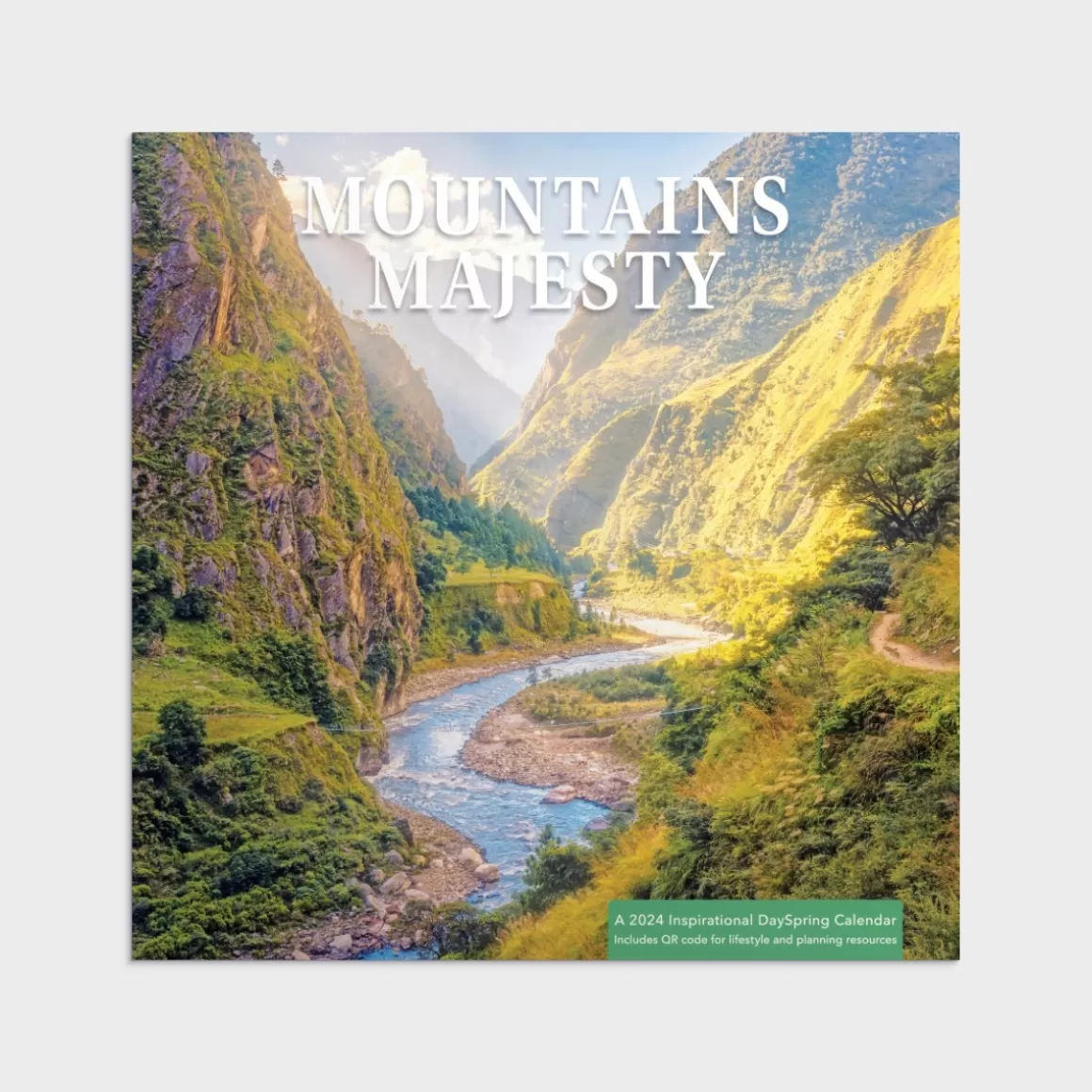 DaySpring Calendars & Planners>Mountains Majesty 2024 Wall Calendar