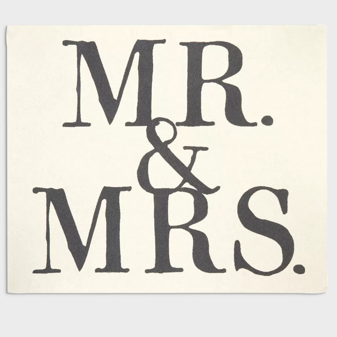 DaySpring Blankets | Wedding & Anniversary>Mr. & Mrs. - Reversible Throw Blanket