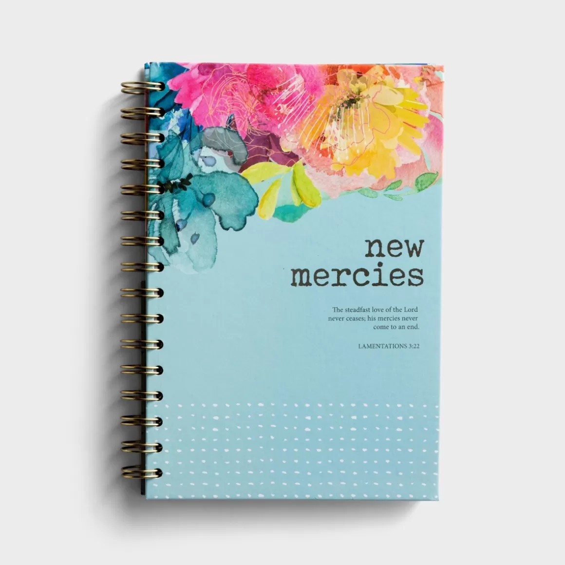 DaySpring Journals & Notebooks | Office & Desktop>New Mercies - Spiral Bound Journal