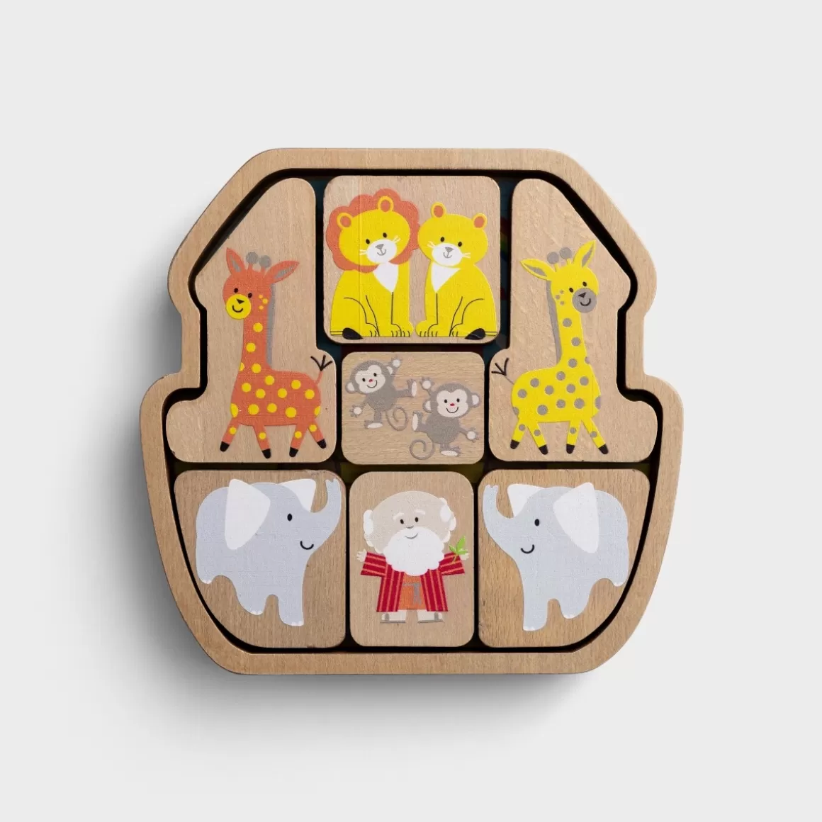 DaySpring Gifts for Kids>Noah's Ark Wooden Puzzle