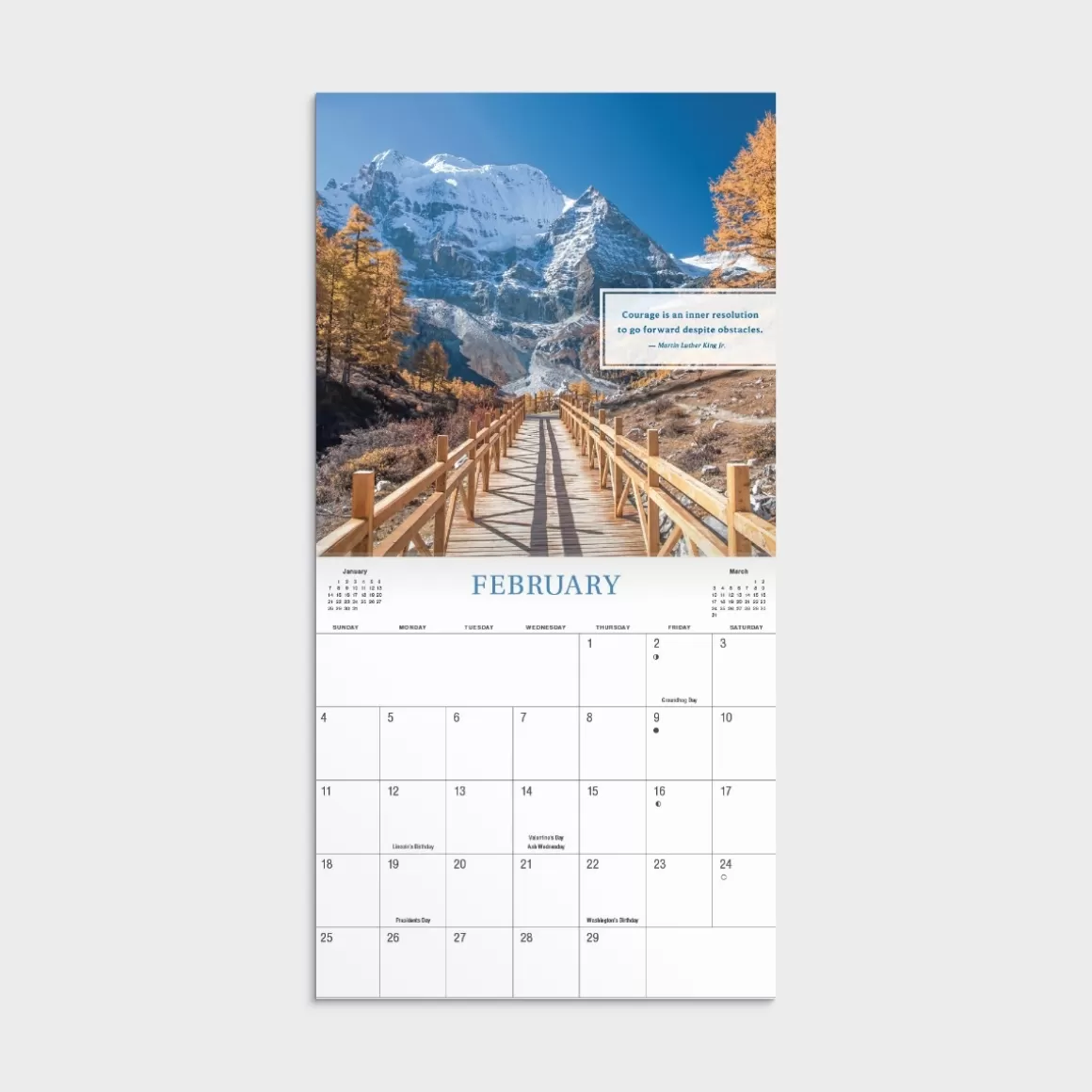 DaySpring Calendars & Planners>Pathways 2024 Mini Wall Calendar