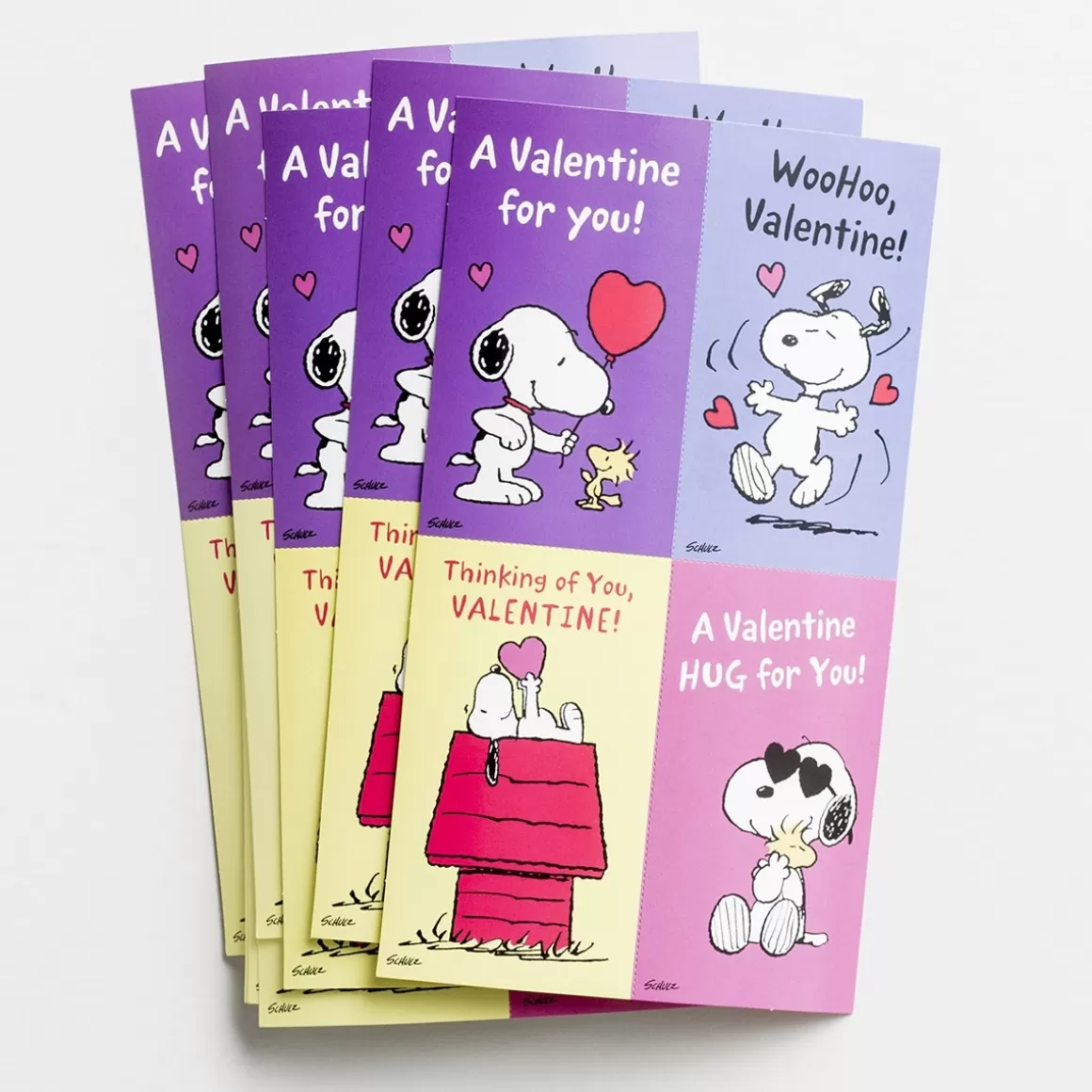 DaySpring Peanuts>Peanuts - Children's Valentines - Love, Sweet, Hugs - 32 Boxed Cards