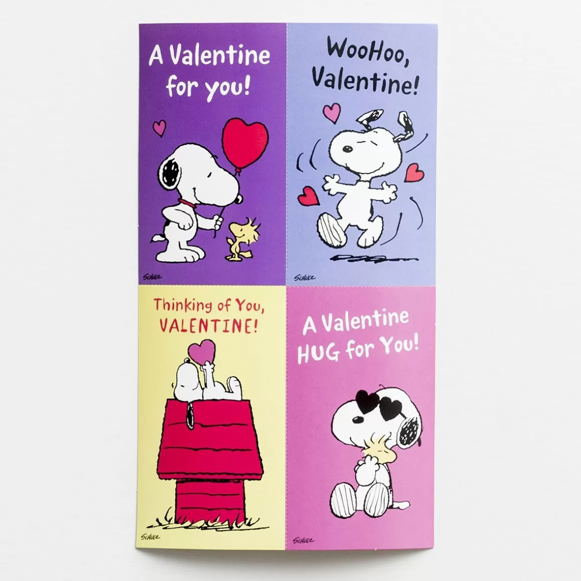 DaySpring Peanuts>Peanuts - Children's Valentines - Love, Sweet, Hugs - 32 Boxed Cards