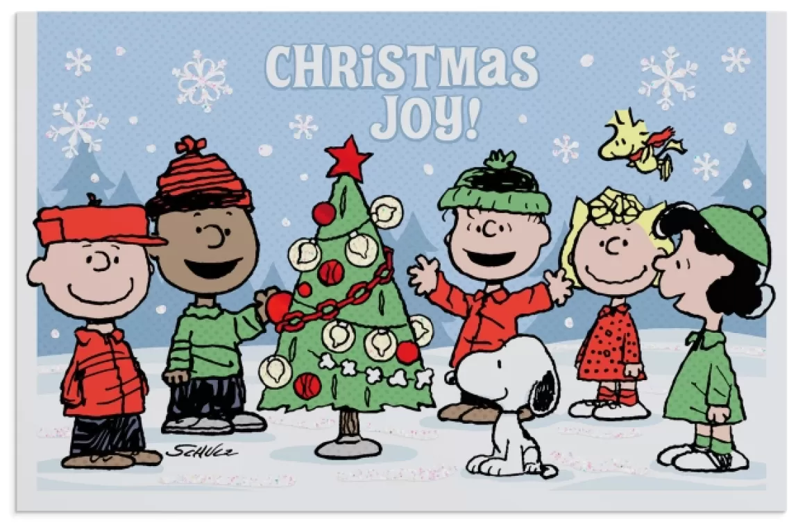 DaySpring Peanuts>Peanuts - Christmas Joy! - 18 Christmas Boxed Cards