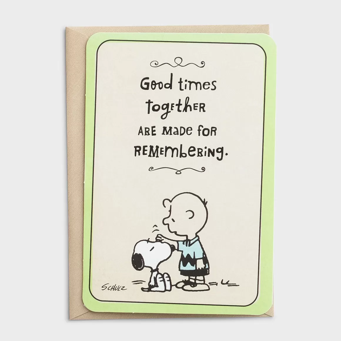 DaySpring Encouragement | Sympathy>Peanuts - Encouragement - Loss of Pet - 1 Premium Card