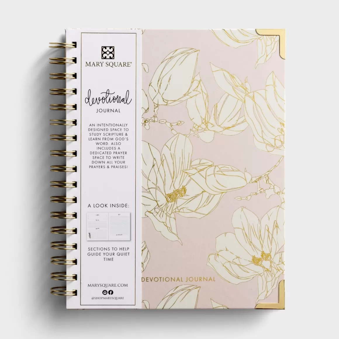 DaySpring Journals & Notebooks | Devotionals>Pink Floral - Prayer Journal