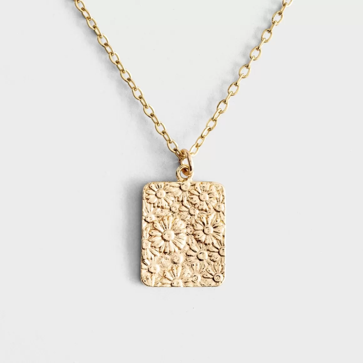 DaySpring Gifts for Her | Jewelry>Planted - Gold Embossed Necklace