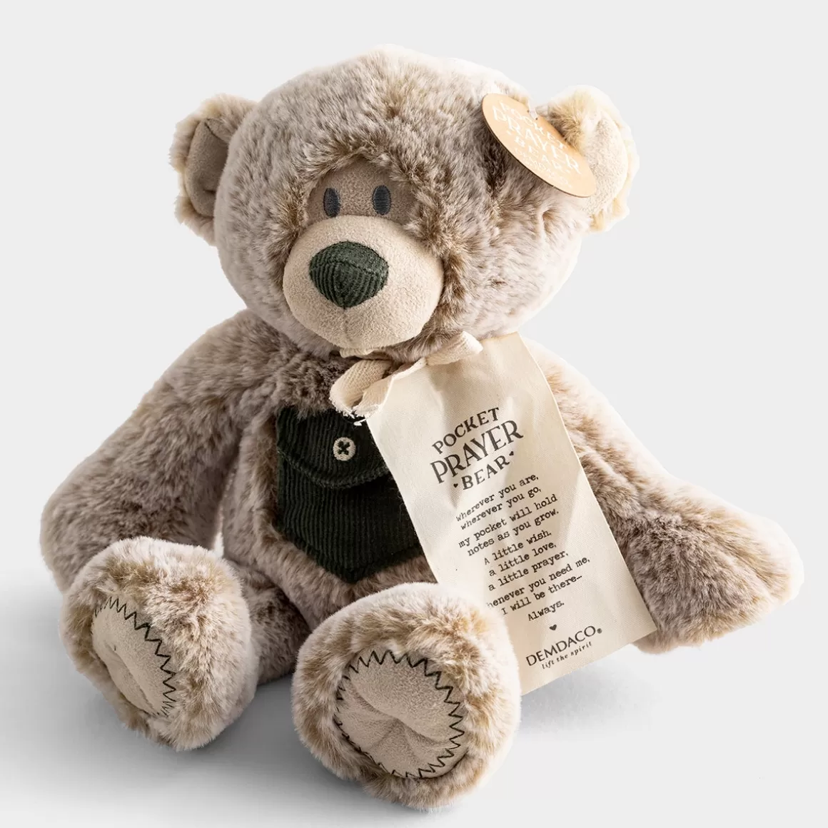 DaySpring Gifts for Kids>Pocket Prayer Bear