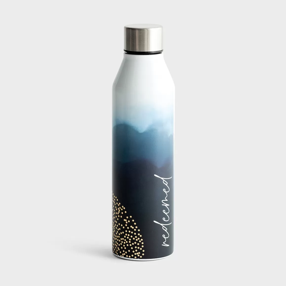 DaySpring Mugs & Drinkware>Redeemed - Stainless Steel Water Bottle