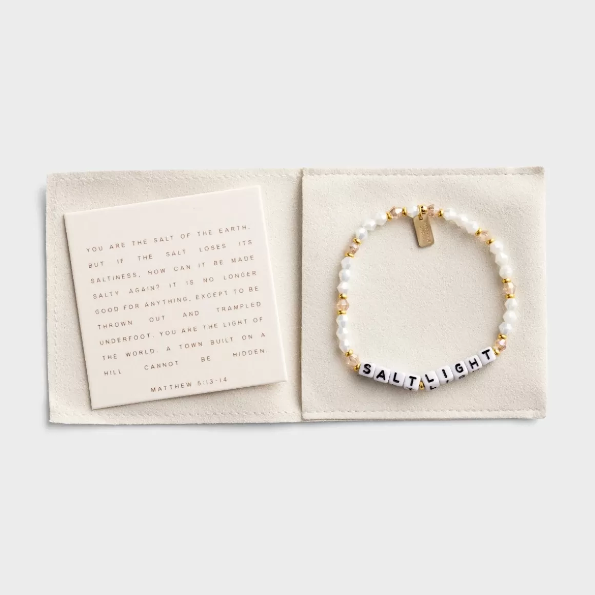 DaySpring Gifts for Her | Jewelry>Salt + Light - Beaded Bracelet