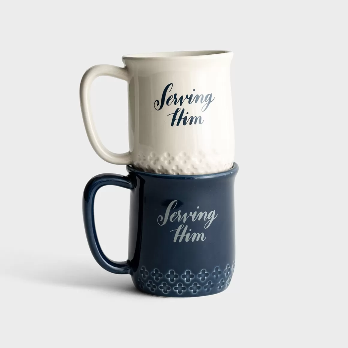 DaySpring Mugs & Drinkware | Mugs & Drinkware>Serving Him - Mug Gift Set - Set of 2