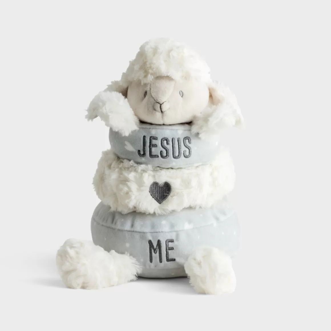 DaySpring Gifts for Kids | Baby Celebrations>Stackable Plush Jesus Loves Me Toy