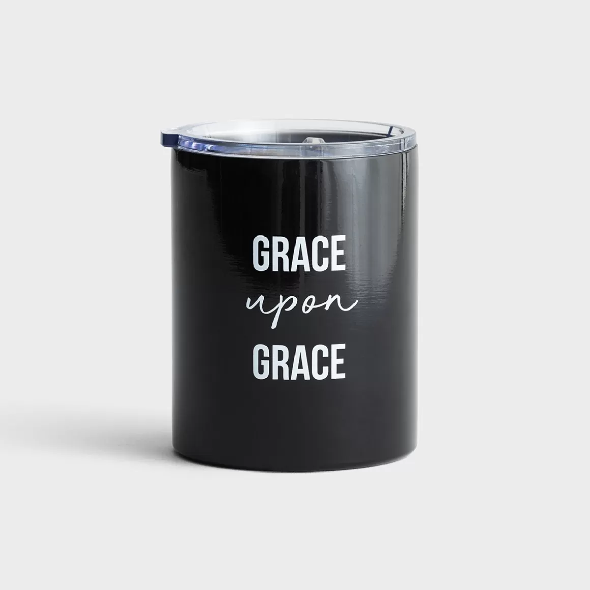 DaySpring Mugs & Drinkware | Mugs & Drinkware>Stainless Steel Coffee Tumbler 12oz - Grace Upon Grace