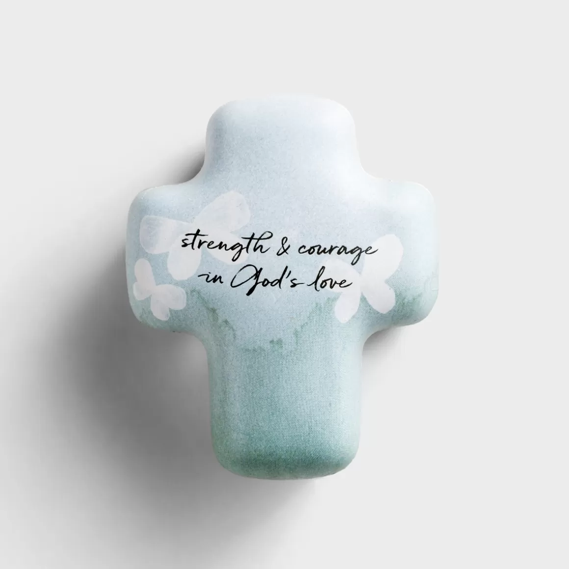 DaySpring Gifts for Friends | Gifts for Her>Strength & Courage - Cross Keepsake Dish