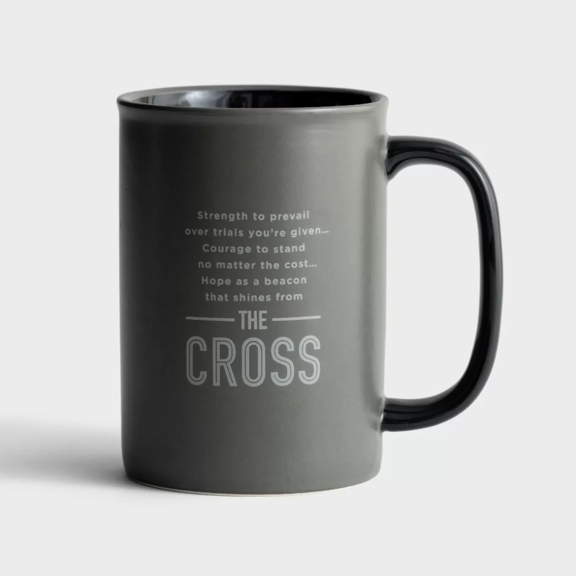 DaySpring Mugs & Drinkware | Gifts for Him>Strong & Courageous - Ceramic Mug